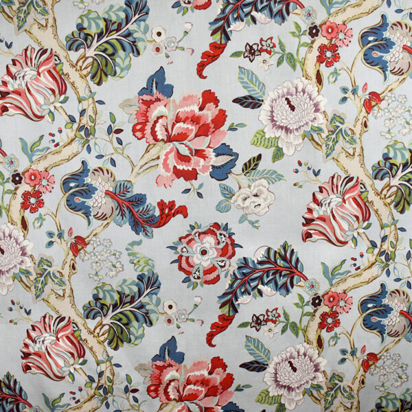 Greenhouse Fabrics S4796 Cerulean upholstery fabric swatch for sample-first furniture planning
