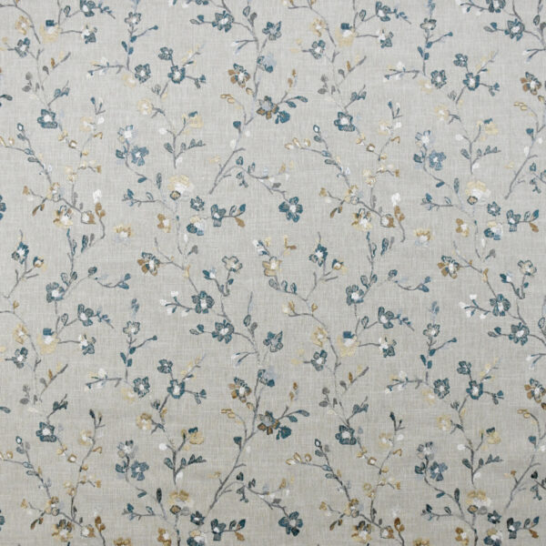 Greenhouse Fabrics S4832 Lagoon upholstery fabric swatch for sample-first furniture planning