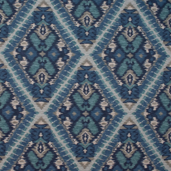 Greenhouse Fabrics S4835 Peacock upholstery fabric swatch for sample-first furniture planning