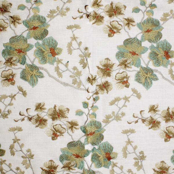Greenhouse Fabrics S4865 Empire Cream upholstery fabric swatch for sample-first furniture planning