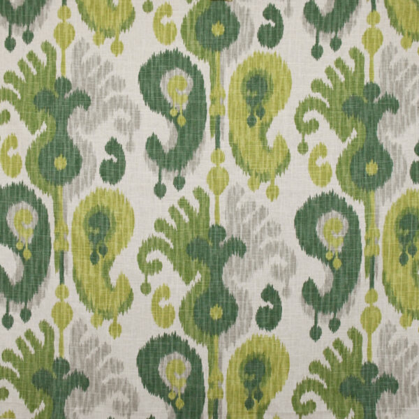 Green upholstery fabric