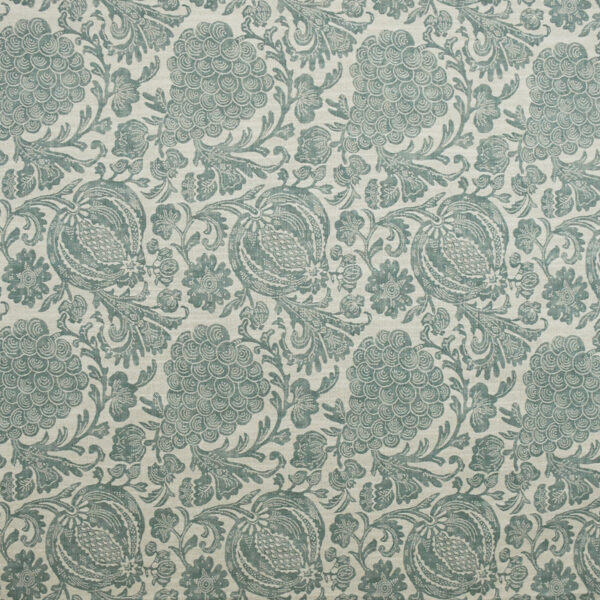 Greenhouse Fabrics S4886 Aqua upholstery fabric swatch for sample-first furniture planning