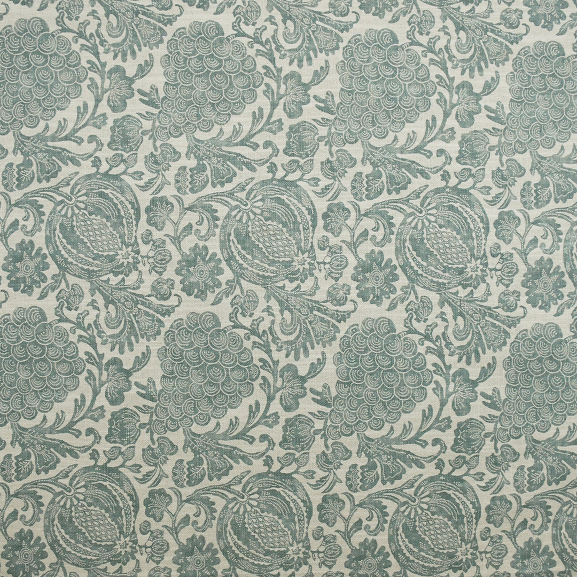 Blue upholstery fabric