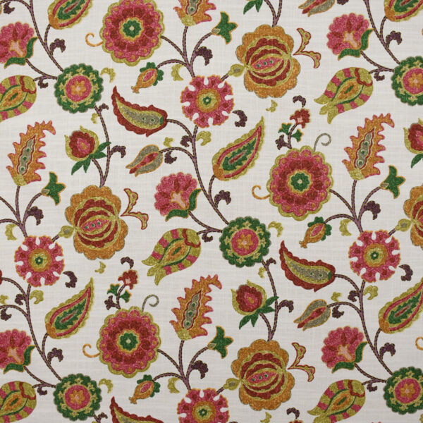 Greenhouse Fabrics S4927 Tutti Fruitti upholstery fabric swatch for sample-first furniture planning