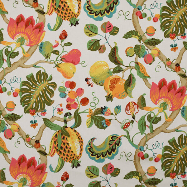 Greenhouse Fabrics S4936 Bright Multi upholstery fabric swatch for sample-first furniture planning