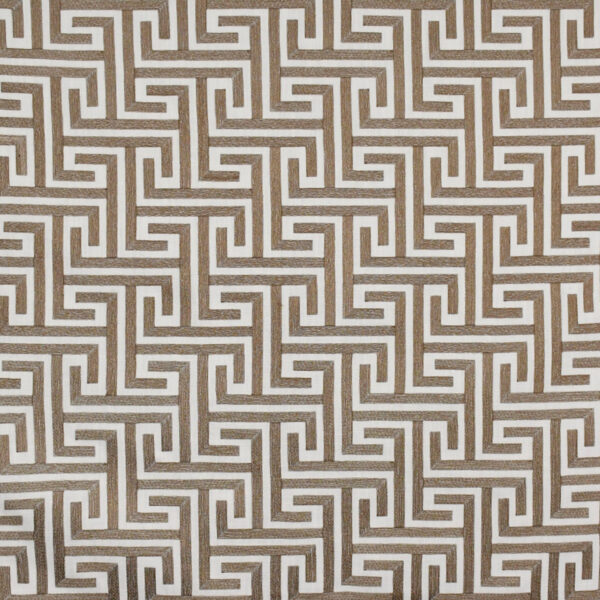 Greenhouse Fabrics S4985 Cocoa upholstery fabric swatch for sample-first furniture planning