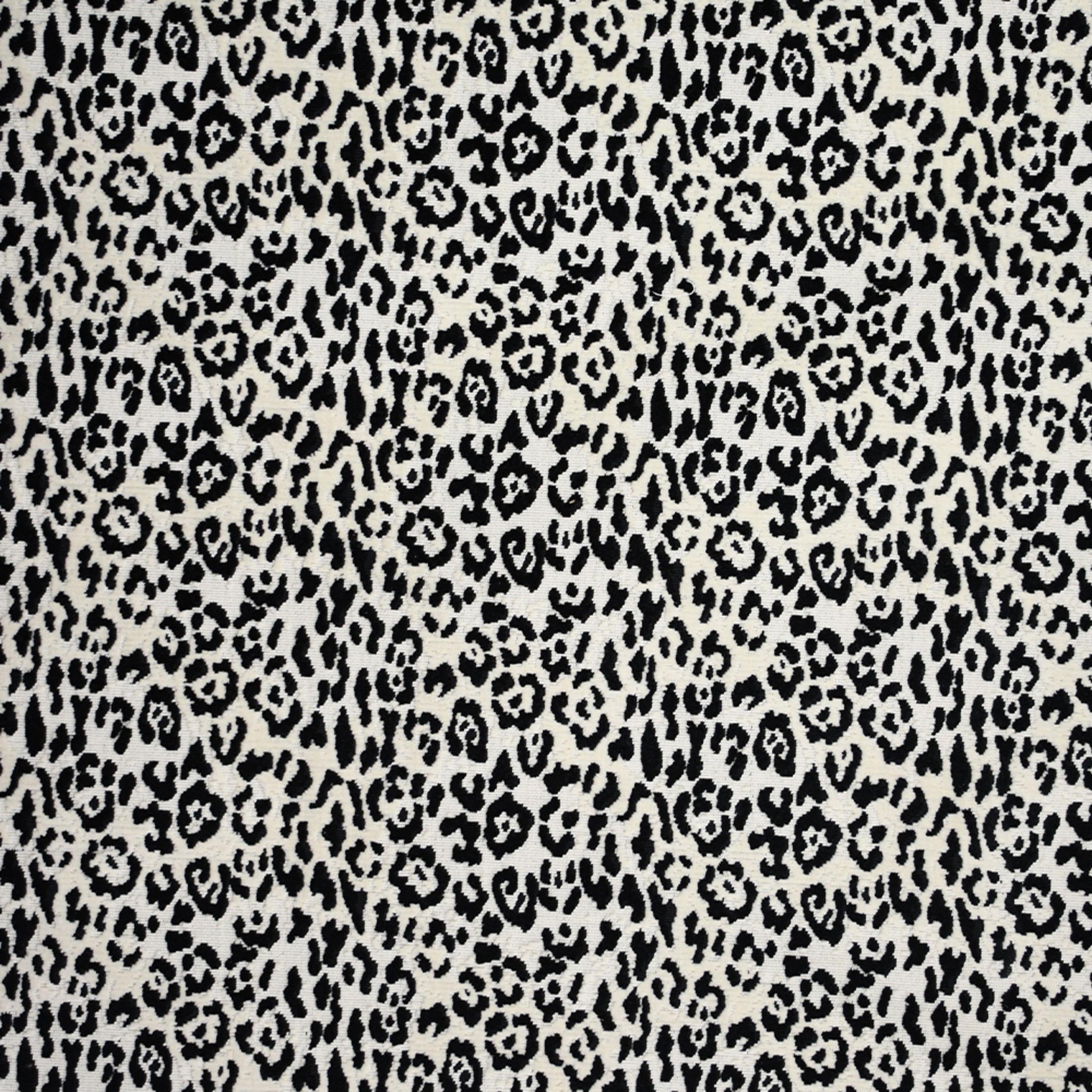 Black upholstery fabric
