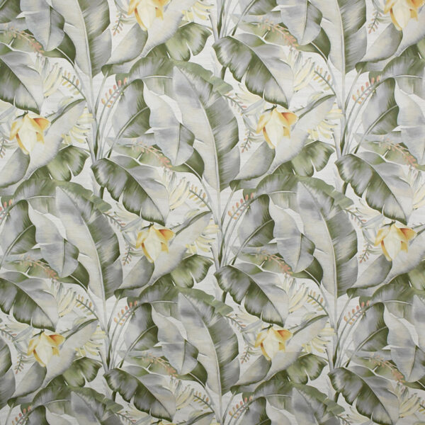 Green upholstery fabric
