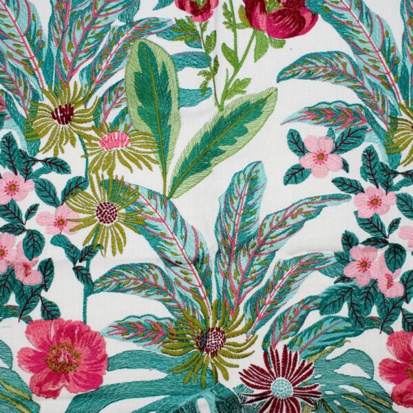 Pink upholstery fabric
