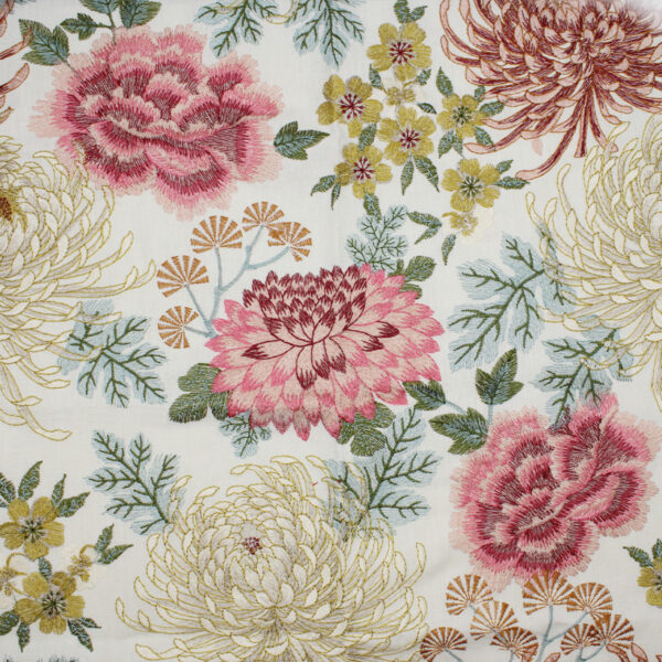 Greenhouse Fabrics S5120 Blossom upholstery fabric swatch for sample-first furniture planning