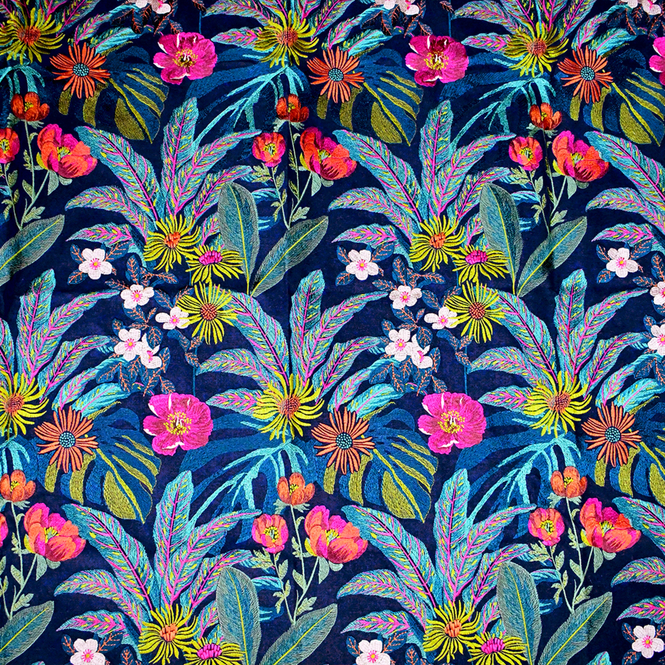 Navy upholstery fabric
