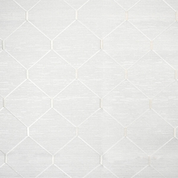 Greenhouse Fabrics S5145 White upholstery fabric swatch for sample-first furniture planning