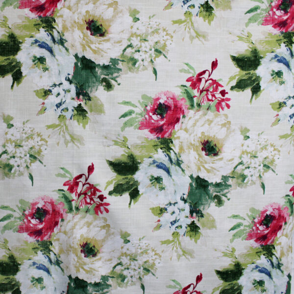 Greenhouse Fabrics S5172 Blossom upholstery fabric swatch for sample-first furniture planning