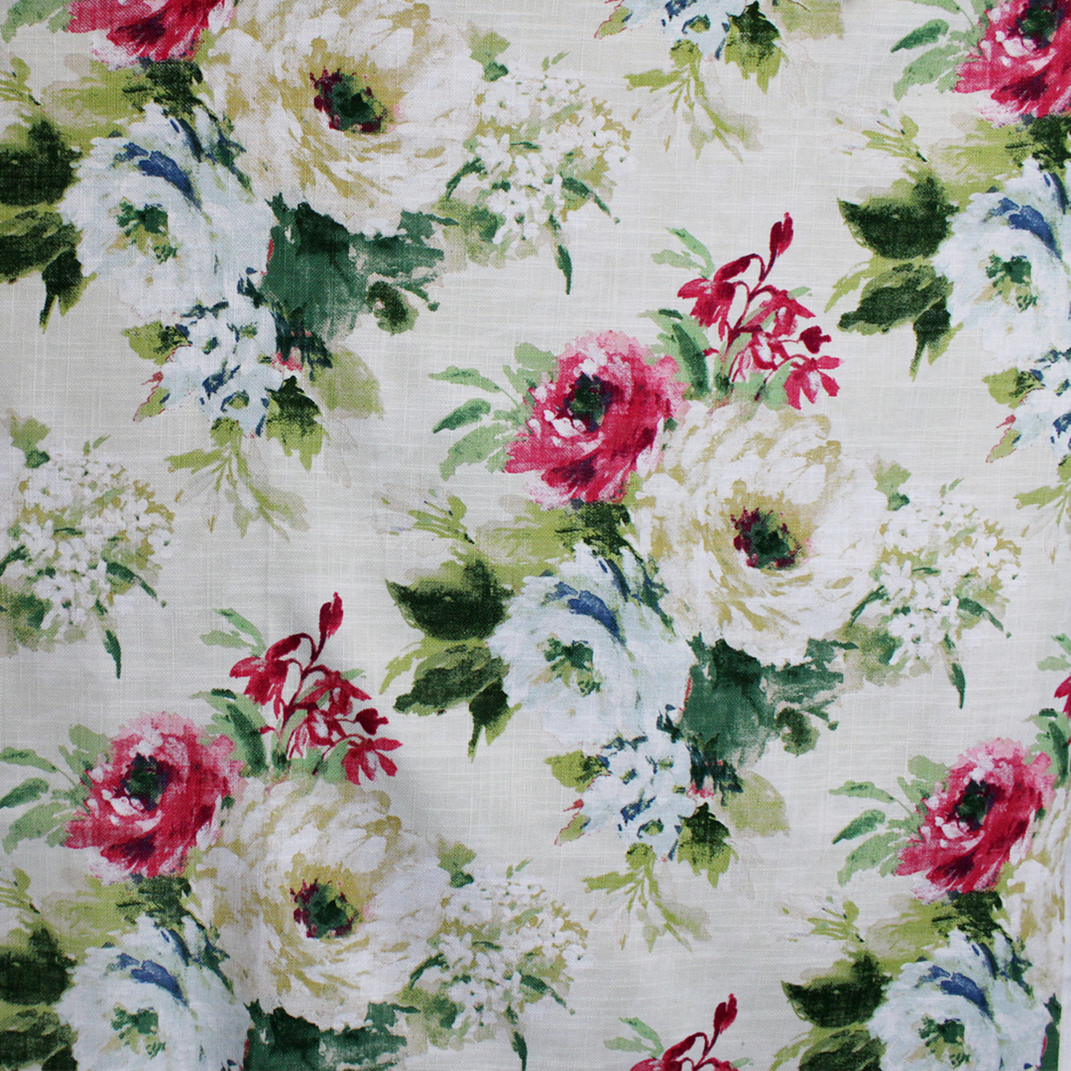 Blue upholstery fabric