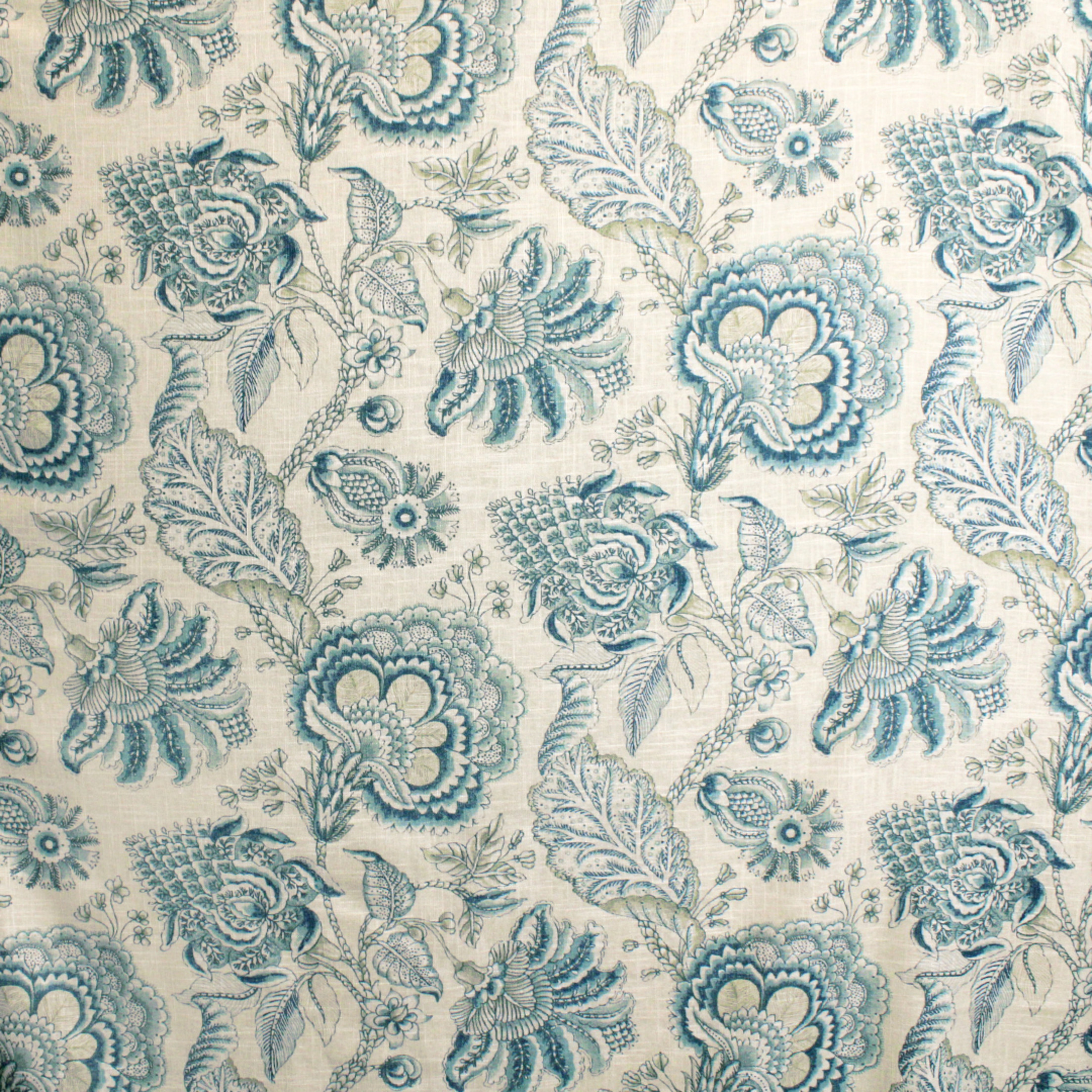 Blue upholstery fabric