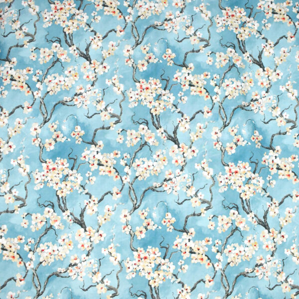 Greenhouse Fabrics S5185 Azure upholstery fabric swatch for sample-first furniture planning