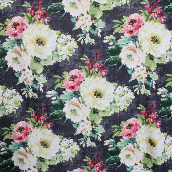 Greenhouse Fabrics S5197 Charcoal upholstery fabric swatch for sample-first furniture planning