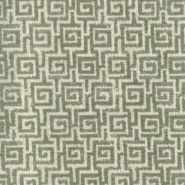 Green upholstery fabric