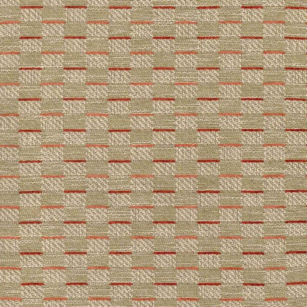 Greenhouse Fabrics S5228 Cayenne upholstery fabric swatch for sample-first furniture planning