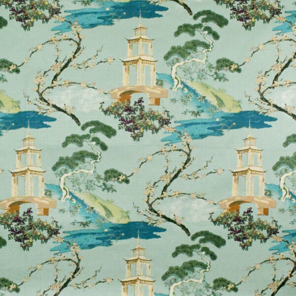 Greenhouse Fabrics S5239 Seaspray upholstery fabric swatch for sample-first furniture planning