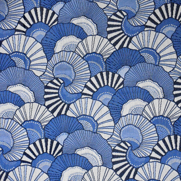 Greenhouse Fabrics S5253 Indigo upholstery fabric swatch for sample-first furniture planning