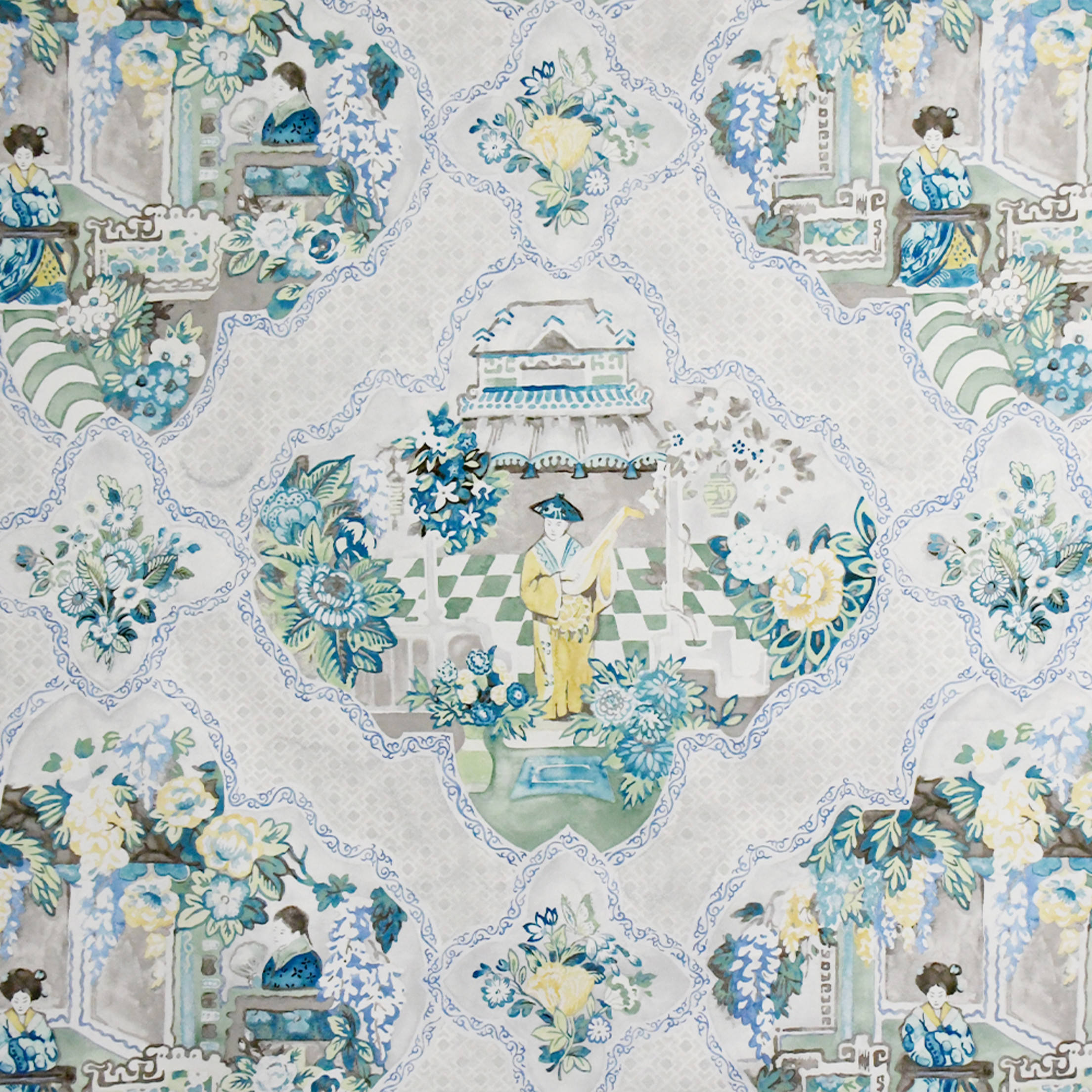 Navy upholstery fabric
