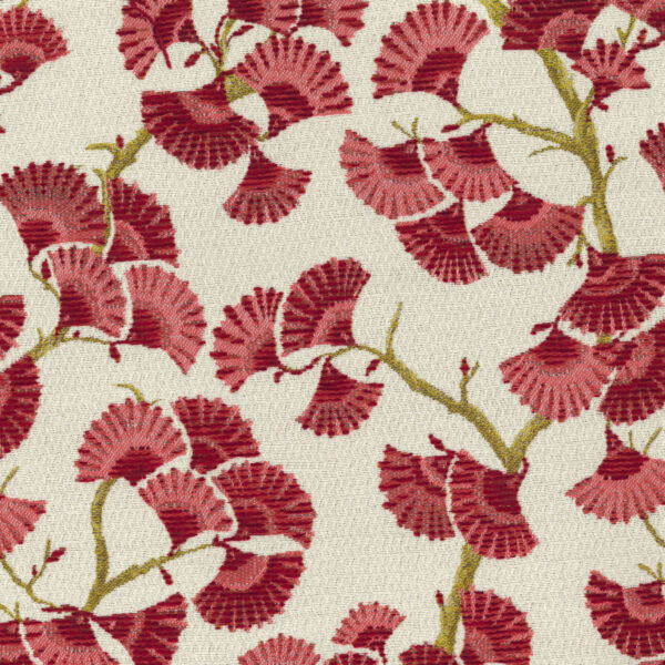 Greenhouse Fabrics S5266 Rose upholstery fabric swatch for sample-first furniture planning