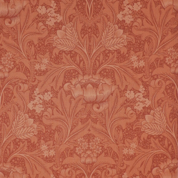 Red upholstery fabric