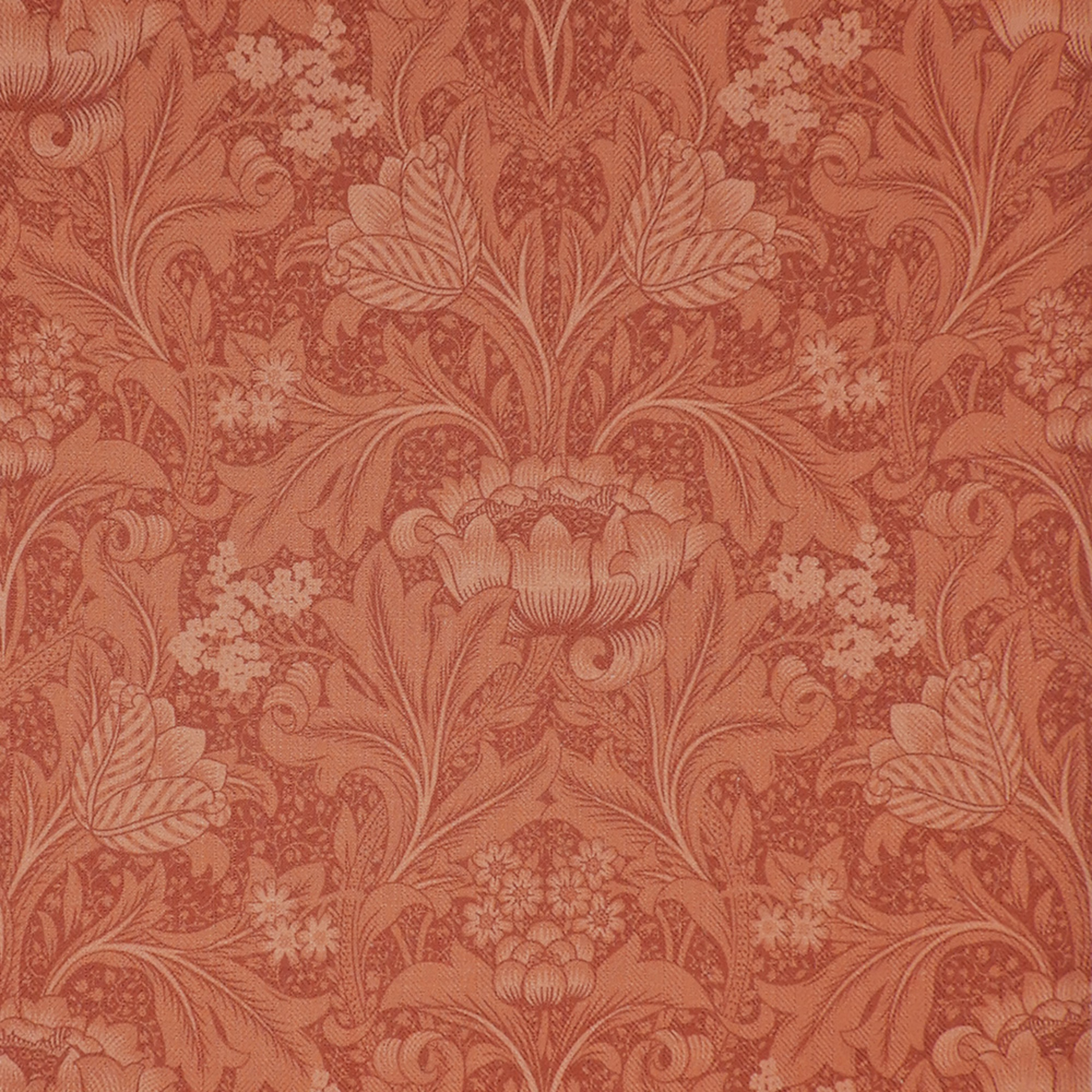 Red upholstery fabric