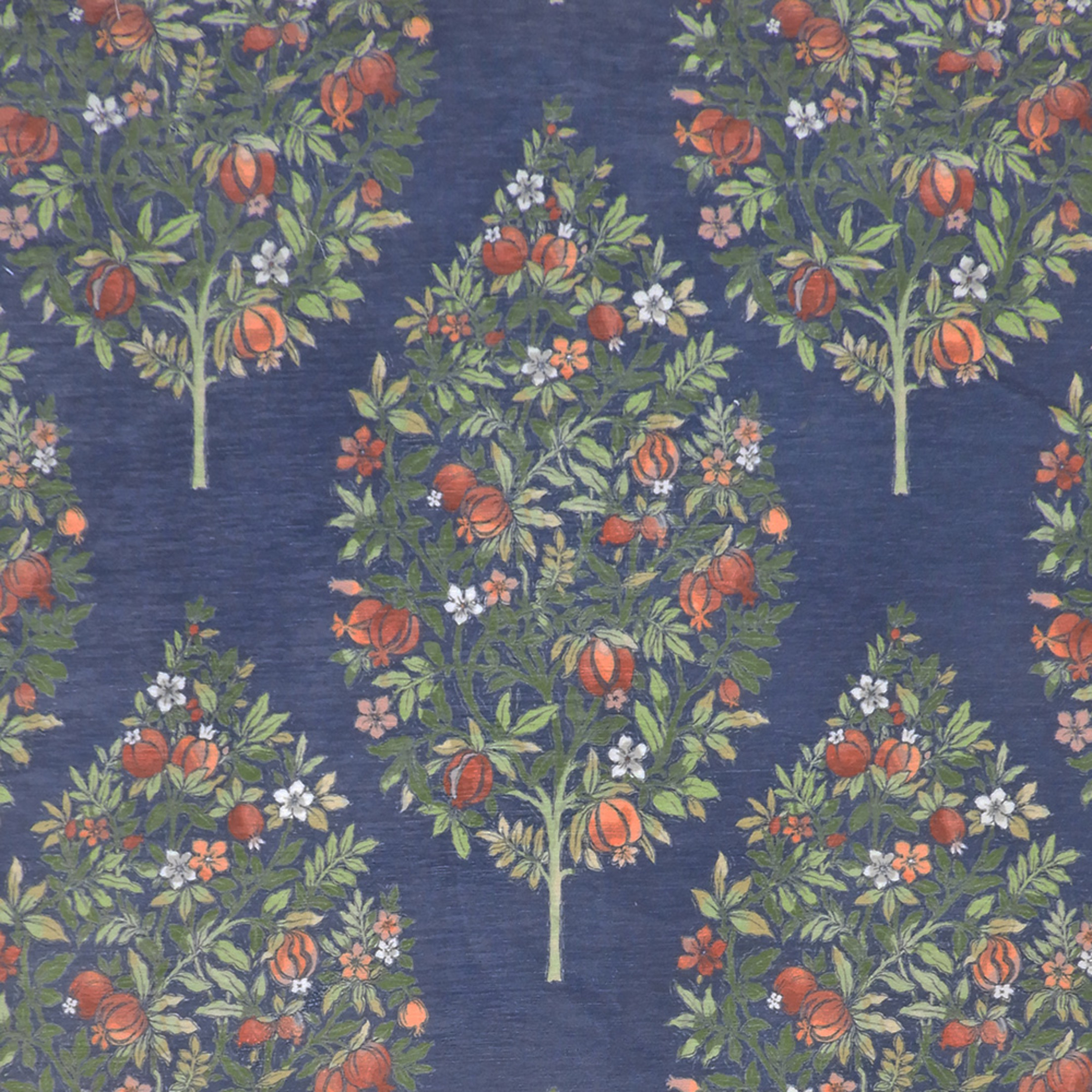 Navy upholstery fabric