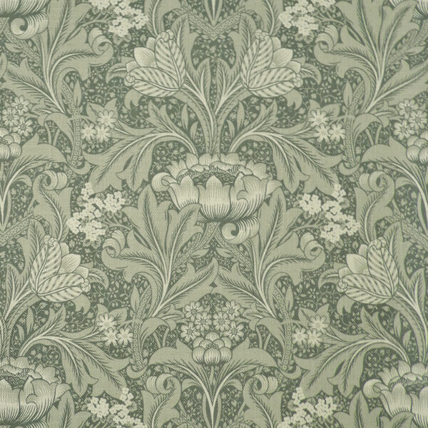 Green upholstery fabric