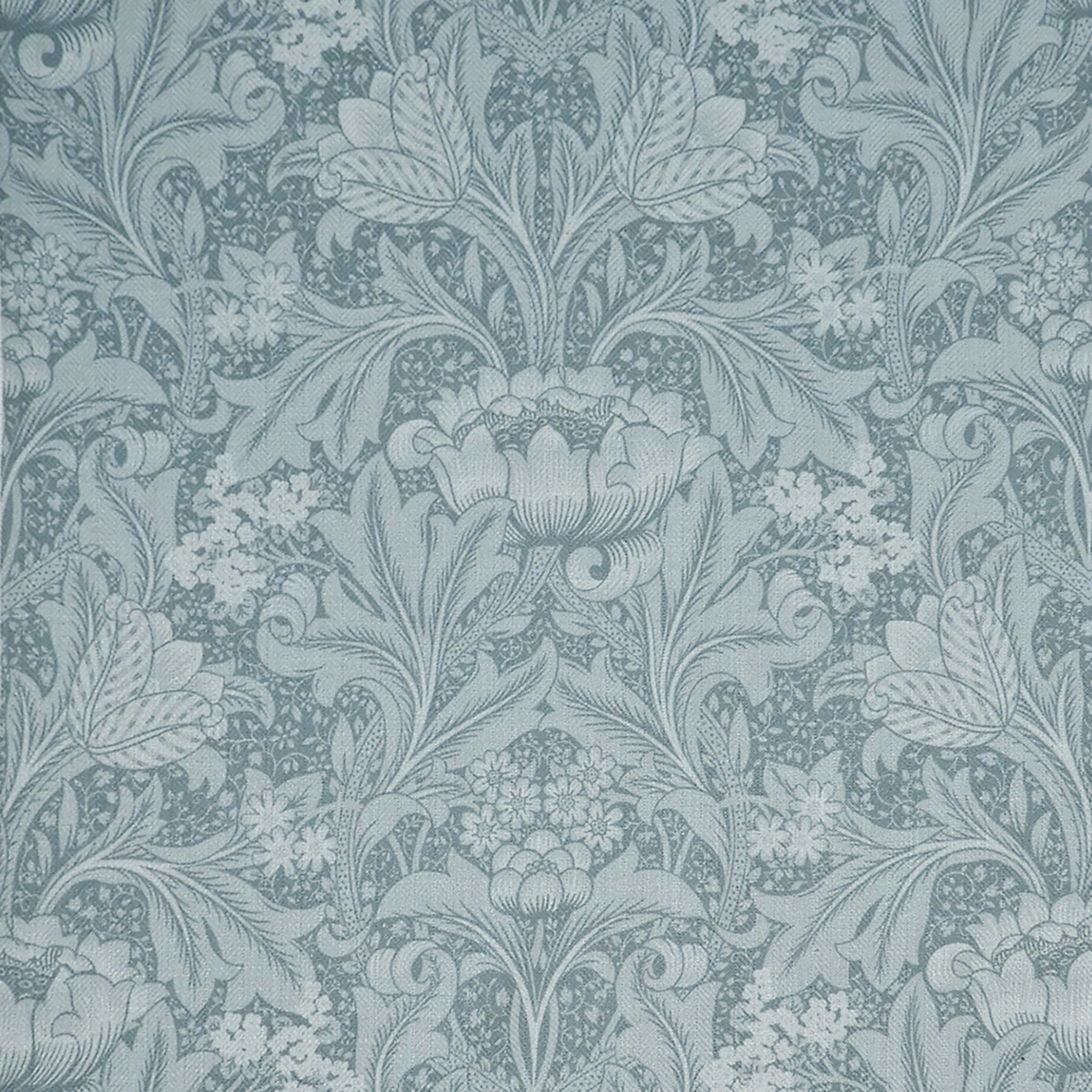 Blue upholstery fabric