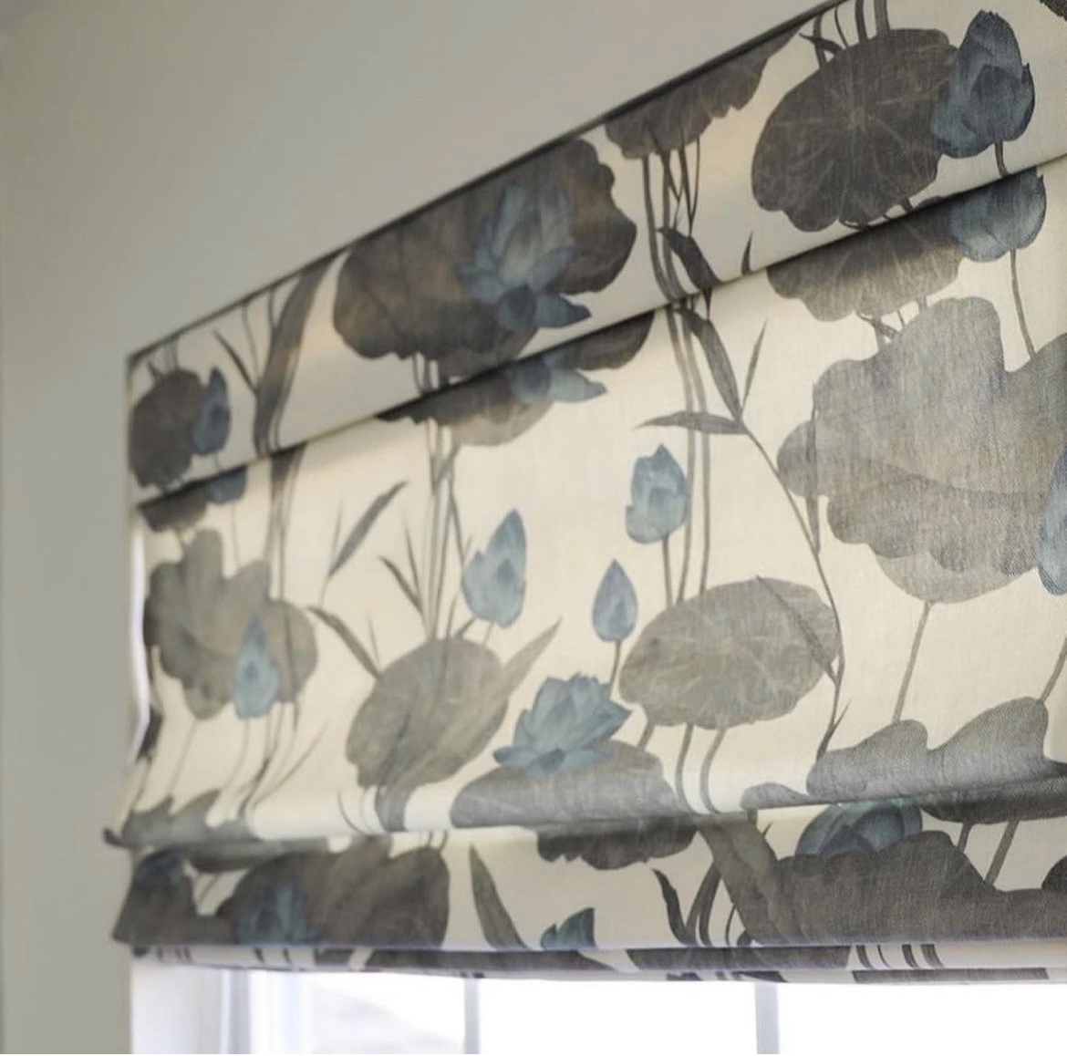 Blue upholstery fabric