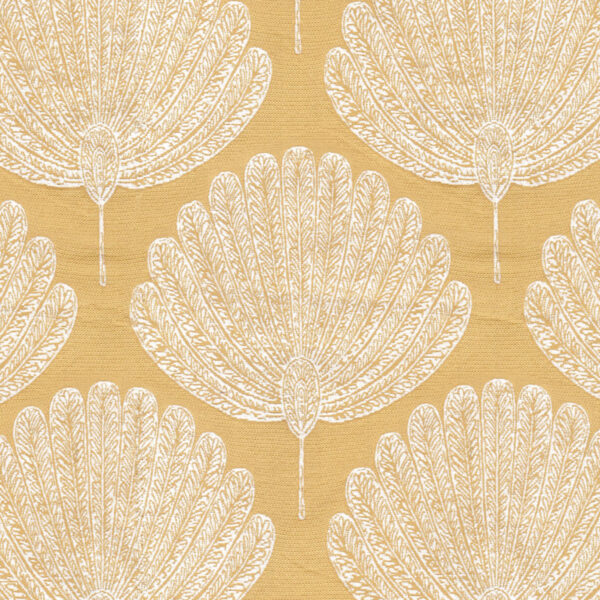 Greenhouse Fabrics S5321 Saffron upholstery fabric swatch for sample-first furniture planning