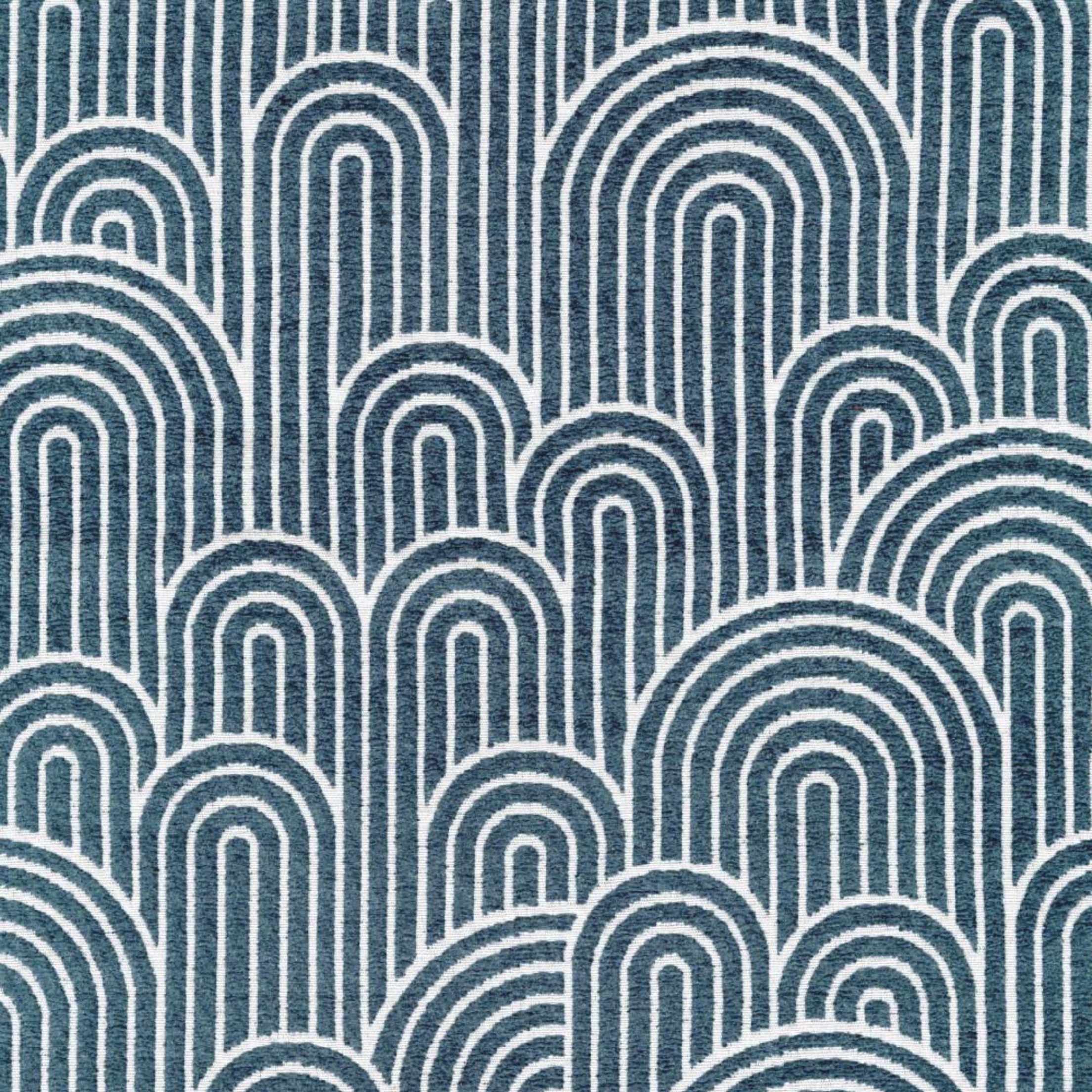 Blue upholstery fabric