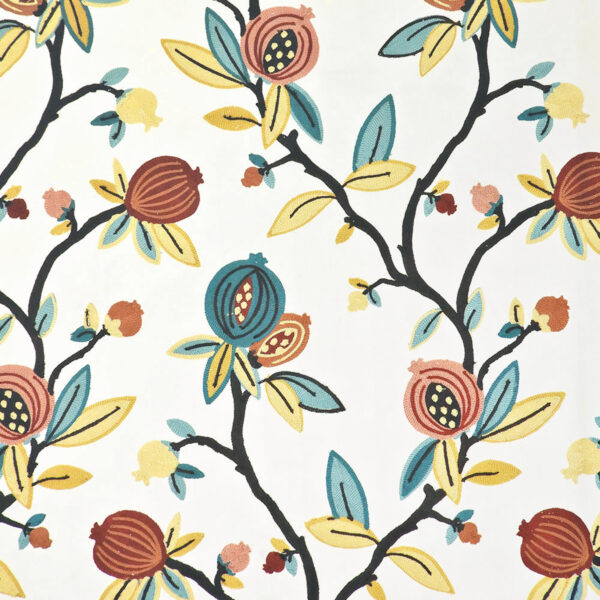 Greenhouse Fabrics S5358 Teal upholstery fabric swatch for sample-first furniture planning