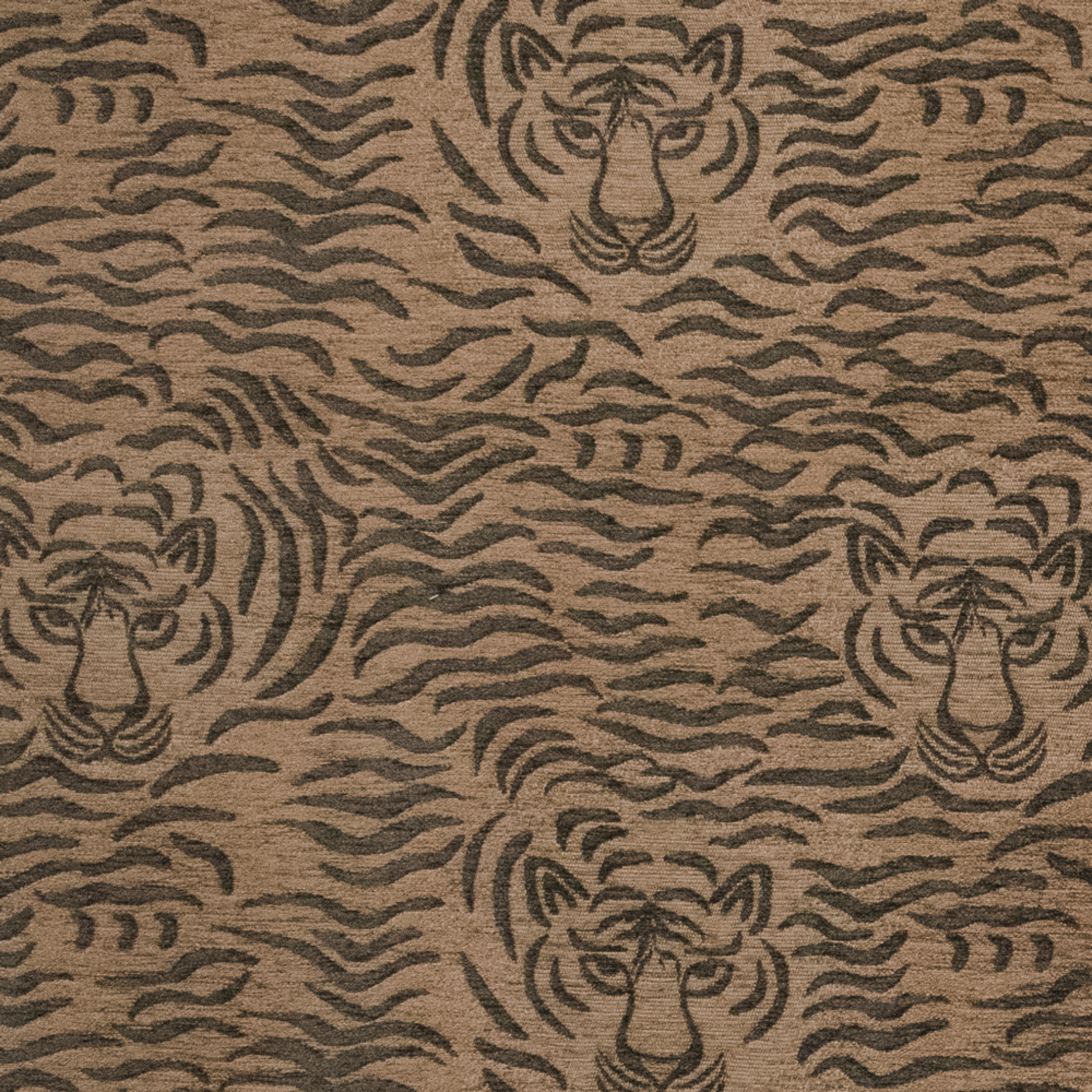 Brown upholstery fabric