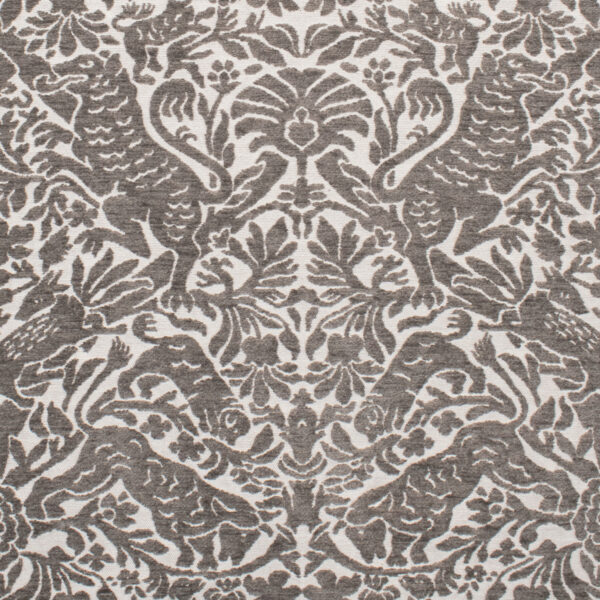 Greenhouse Fabrics S5462 Pewter upholstery fabric swatch for sample-first furniture planning