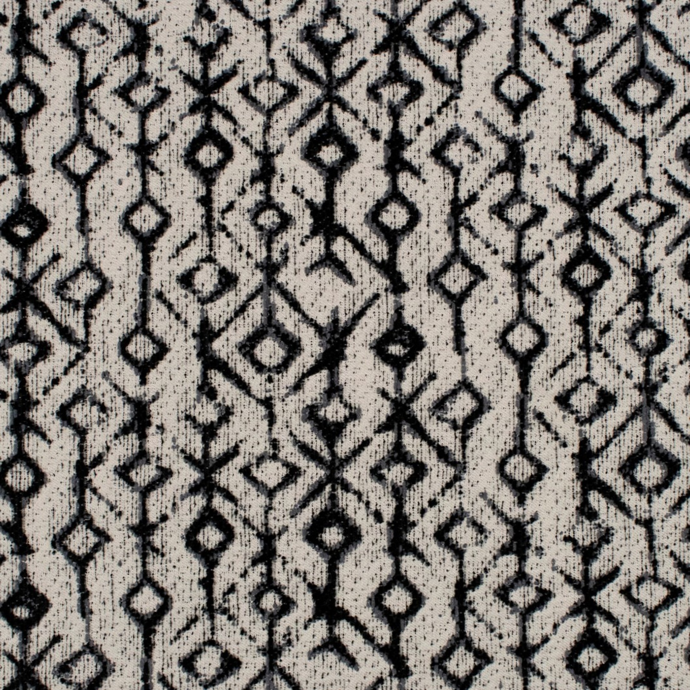 Black upholstery fabric