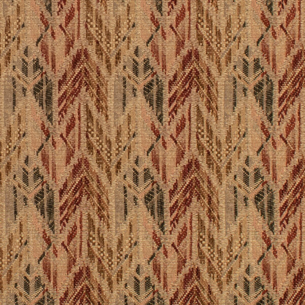 Red upholstery fabric