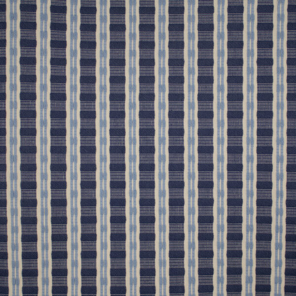 Greenhouse Fabrics S5650 Indigo upholstery fabric swatch for sample-first furniture planning