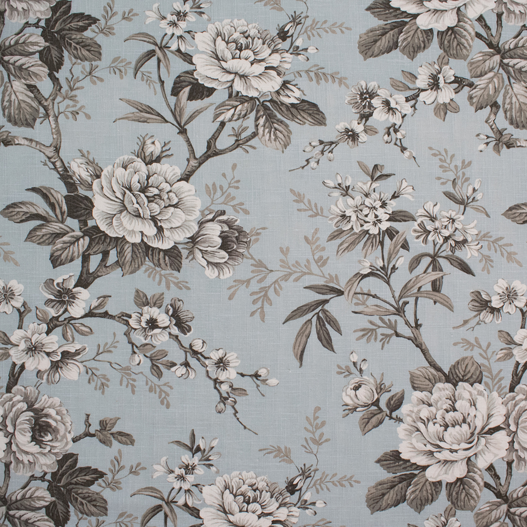 Blue upholstery fabric