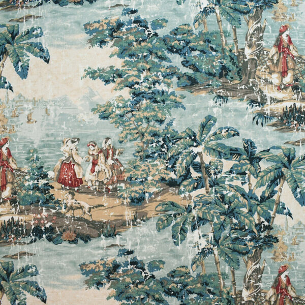 Greenhouse Fabrics S5788 English Green upholstery fabric swatch for sample-first furniture planning