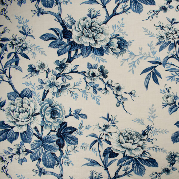 Greenhouse Fabrics S5826 Indigo upholstery fabric swatch for sample-first furniture planning