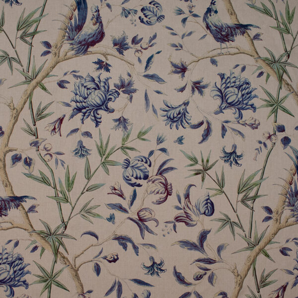 Greenhouse Fabrics S5839 Lapis upholstery fabric swatch for sample-first furniture planning