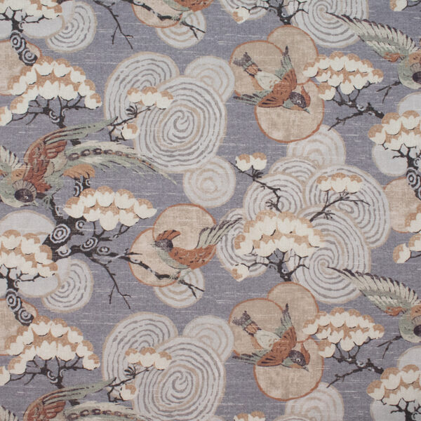 Greenhouse Fabrics S5878 Pewter upholstery fabric swatch for sample-first furniture planning