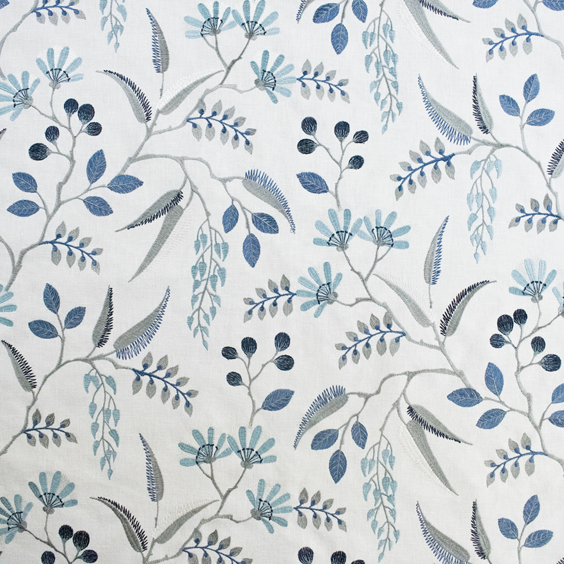 White upholstery fabric