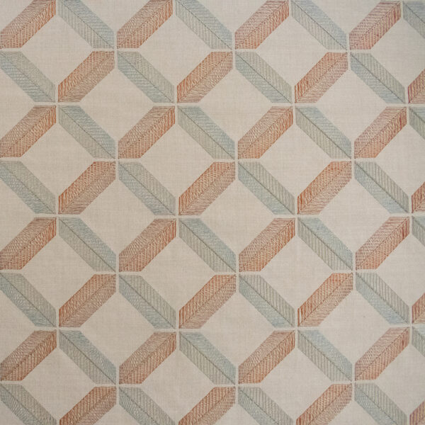 Orange upholstery fabric
