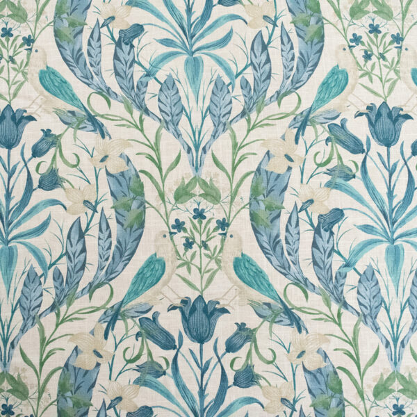 Greenhouse Fabrics S6062 Robins Egg upholstery fabric swatch for sample-first furniture planning