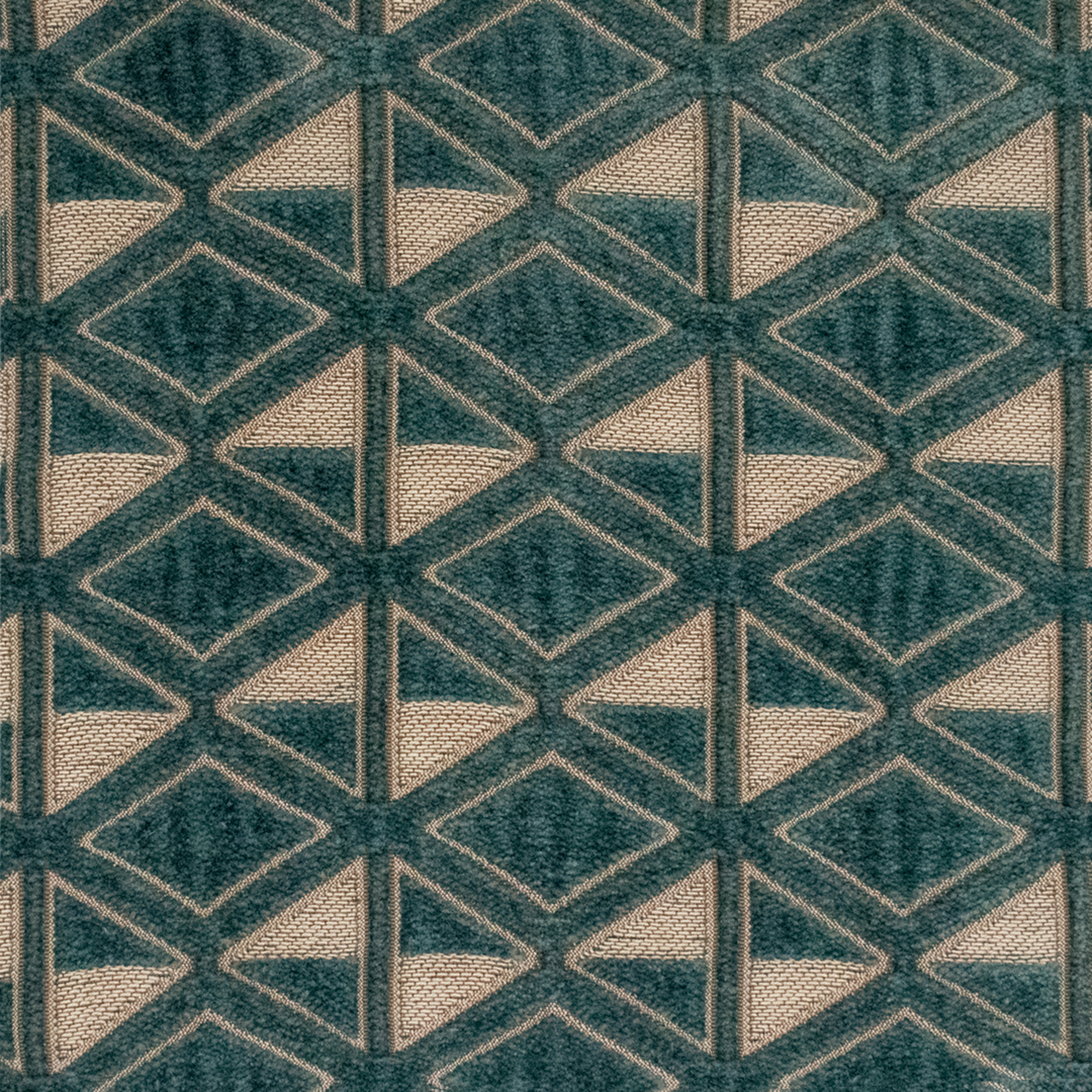 Teal upholstery fabric